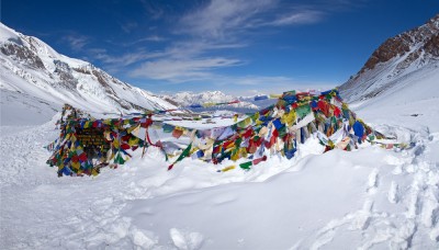 Annapurna Circuit Trek 13 days - Top of the Thorong La Pass