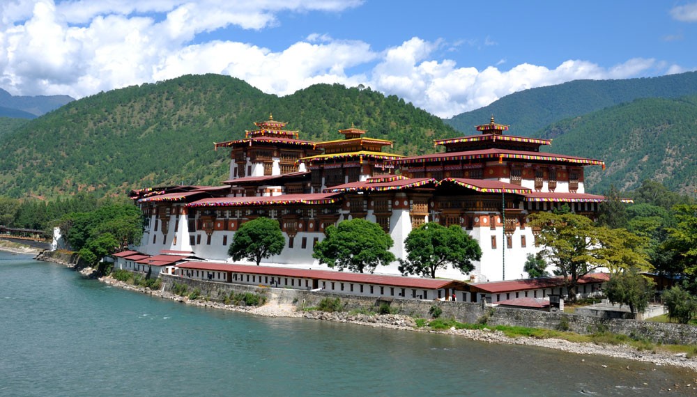 Punakha Palace of Bhutan